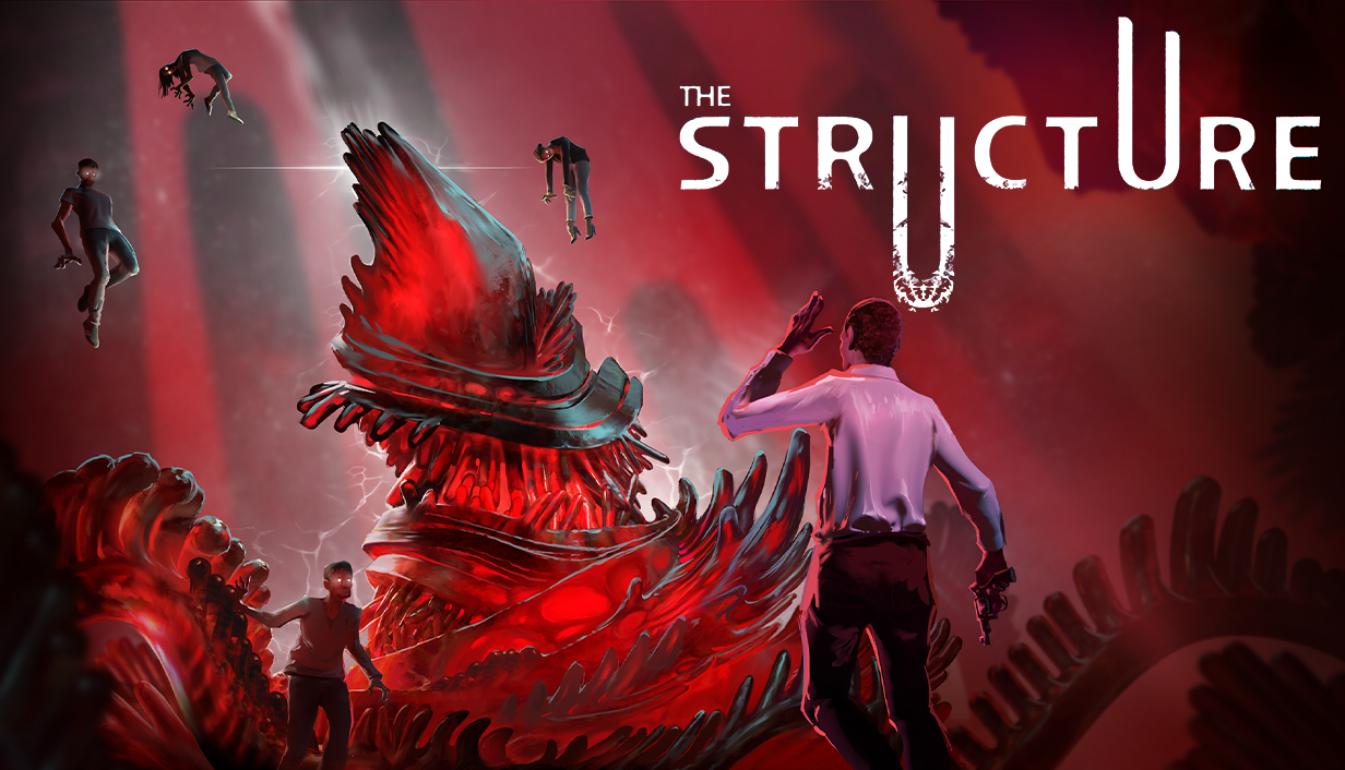 The Structure key art showing Owen facing the Flicker