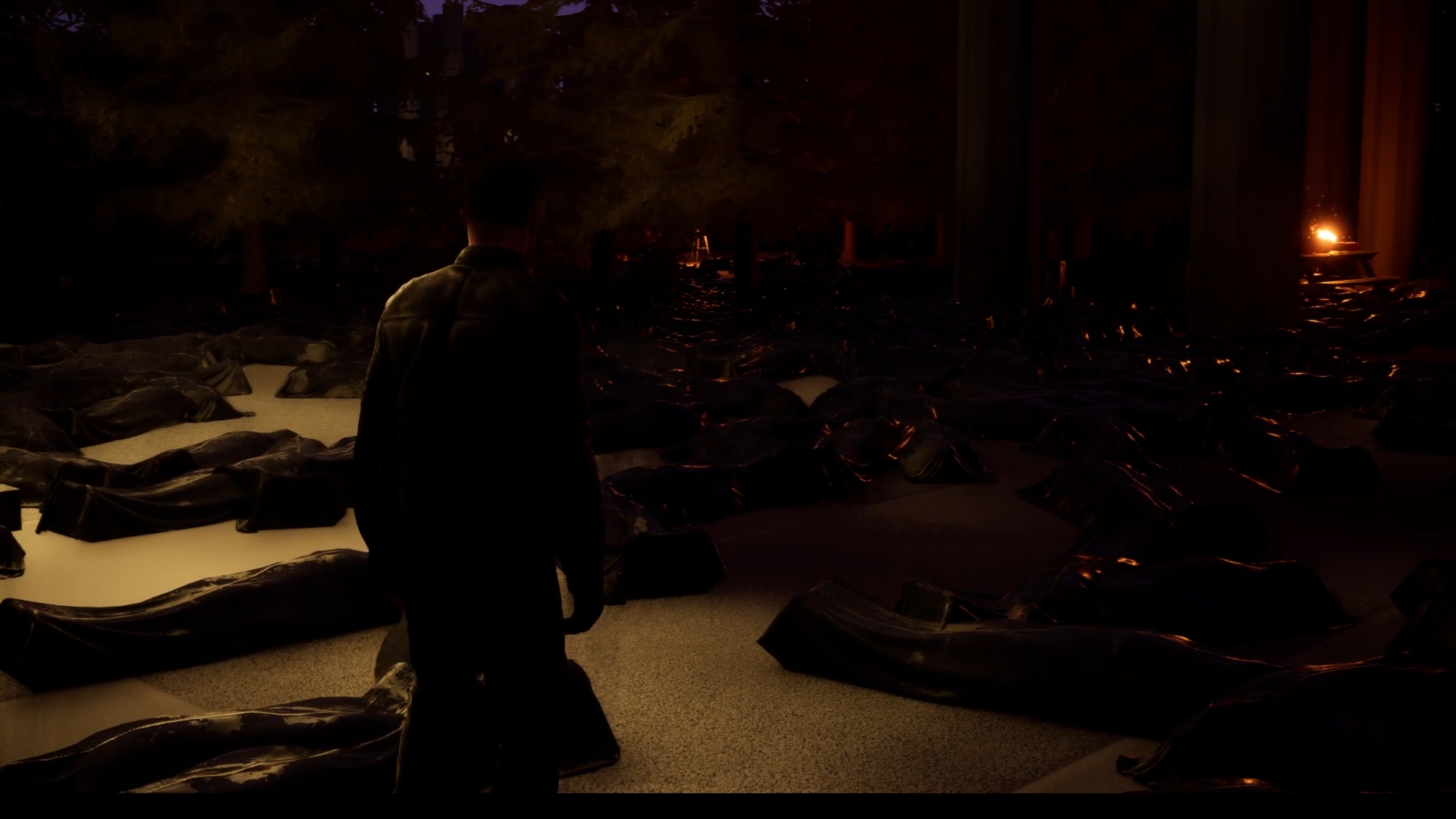 Light, shadow, and perception screenshot from The Structure