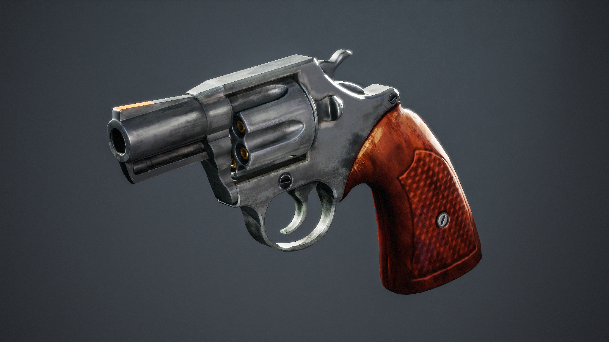 Detective revolver artwork